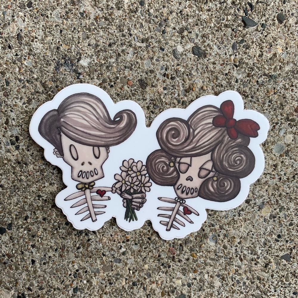 3/$10‼️ Until Death Do Us Part Sticker